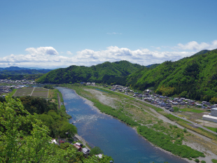 小倉公園展望台からの景色